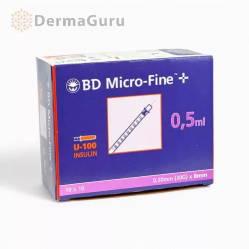 BD Micro-Fine+ Penkanyle 0,5 ml 30G, disposable syringe, 10 pcs
