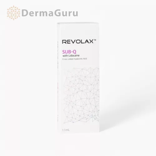 REVOLAX Sub-Q L., hyaluronic acid skin filler, treatment of deep and severe wrinkles, 1 x 1,1 ml