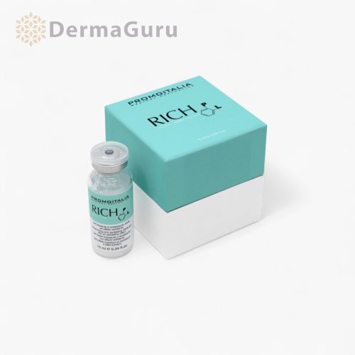 Promoitalia Rich PL Topic, hyaluronic acid-boosted skin rejuvenation mesotherapy with polylactic acid, 1×10ml
