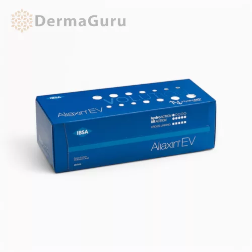 Aliaxin EV, hyaluronic acid filler, for facial contour restoration 2x1 ml, expiry date: 20261031