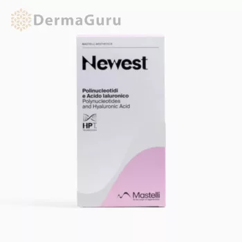   Newest, polynucleotide and hyaluronic acid gel for the treatment of the face, neck, and décolletage, 1x2ml.