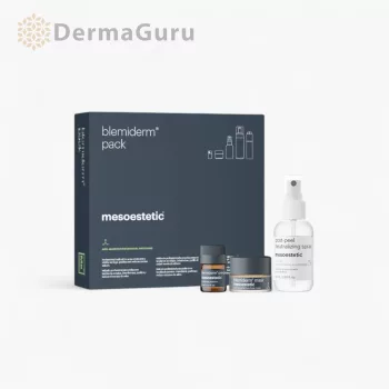 Mesoestetic Blemiderm Pack, professional acne treatment kit