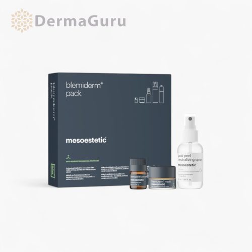 Mesoestetic Blemiderm Pack, professional acne treatment kit