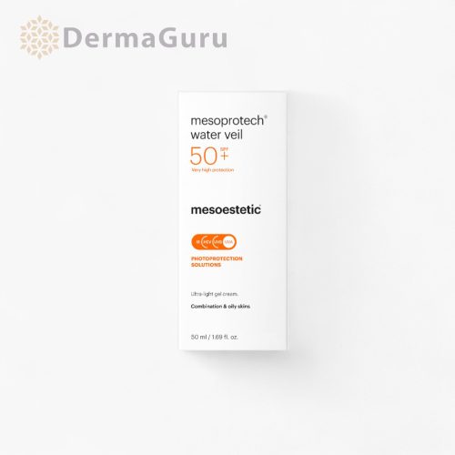 Mesoestetic Mesoprotech Water Veil SPF 50+ ultralight protective gel-cream for normal and combination skin, 50 ml