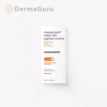   Mesoestetic Mesoprotech Melan 130 Pigment Control SPF 50+, tinted sunscreen, antipigment, 50 ml