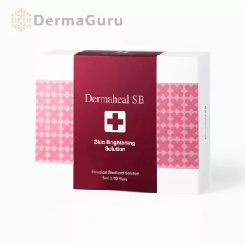  DERMAHEAL SB Skin Brightening, facial lightening, reduction of hyperpigmentation, 10 x 5 ml vial
