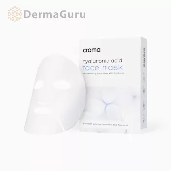 Hyaluronic acid face mask, 8 pcs, Croma