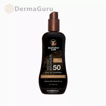 Australian Gold Spray Gel Bronzer SPF 50, naptej 237 ml