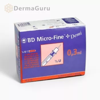   BD Micro-Fine+ Penkanyle 0,3 ml 30G, disposable syringe, 100 pcs