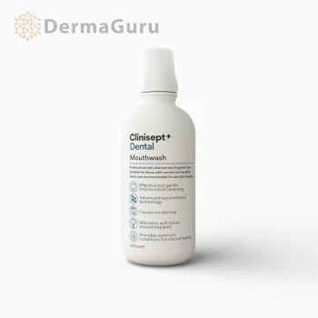   Clinisept+ Dental, alcohol-free antibacterial mouthwash 400 ml