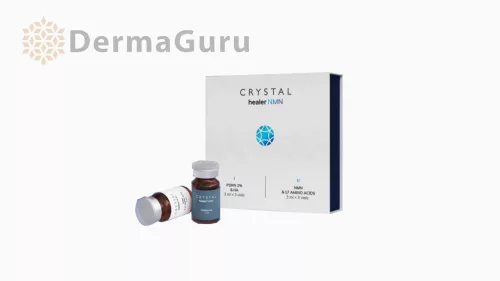 Crystal Healer NMN, 2-step skin regenerating treatment 6×3 ml