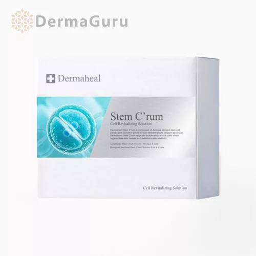 DERMAHEAL Stem C rum, reduction of fine wrinkles and pigmentation, 6 x 6 ml vial