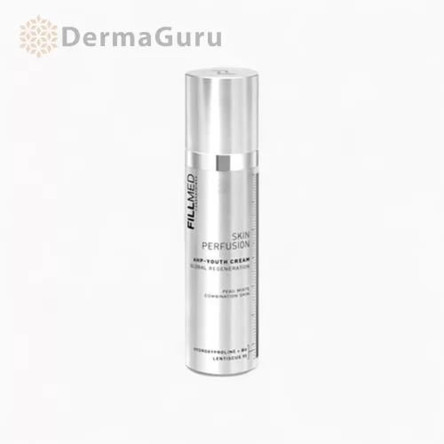 Fillmed Skin Perfusion 6HP-Youth Cream, daily anti-aging face cream for wrinkle reduction and skin firming, renewal of combination skin, pore tightening and texture refinement with Hydroxyproline, Zinc, Vitamin B5 and NCTF complex, 50 ml