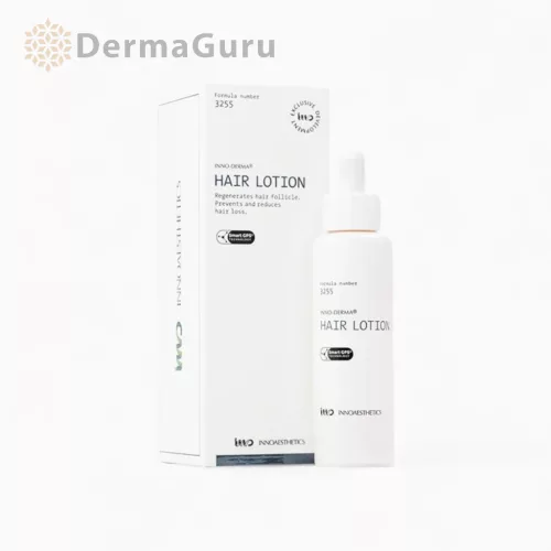 Innoaesthetics Inno-Derma Hair Lotion, hair strengthening and hair loss reduction, regenerating scalp treatment, 70 ml