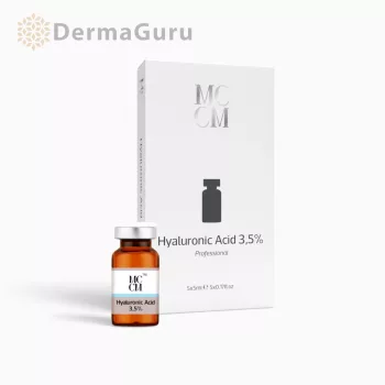 MCCM Hyaluronic Acid 3.5%, deep hydrating solution, 5 x 5 ml