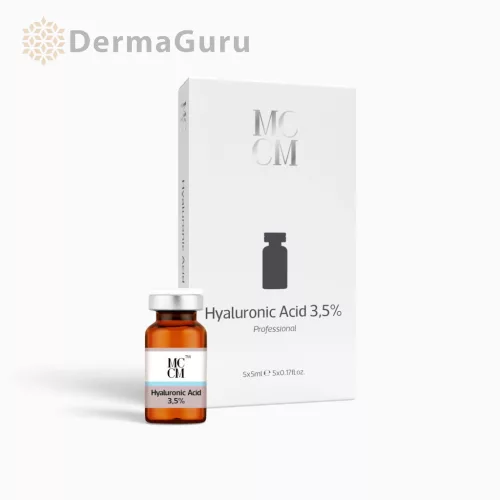 MCCM Hyaluronic Acid 3.5%, deep hydrating solution, 5 x 5 ml