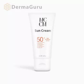 MCCM Sun Cream 50+ Oil Free, Sunscreen for Oily Skin, 50 ml