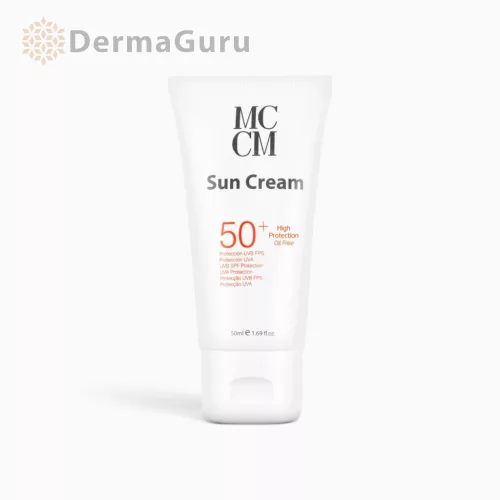 MCCM Sun Cream 50+ Oil Free, Sunscreen for Oily Skin, 50 ml