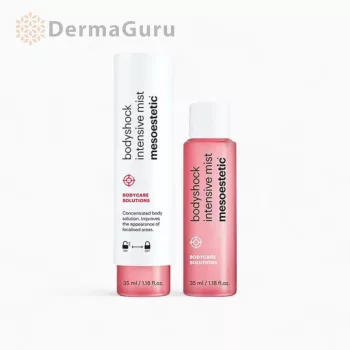   Mesoestetic Bodyshock Intensive Mist, two-phase anti-cellulite spray, enhances skin firmness and supports an active lifestyle, 2 x 35 ml