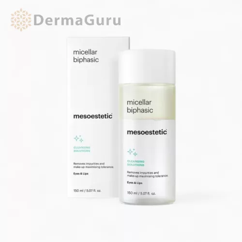 Mesoestetic Micellar Biphasic – two-phase makeup remover for sensitive skin, 150 ml