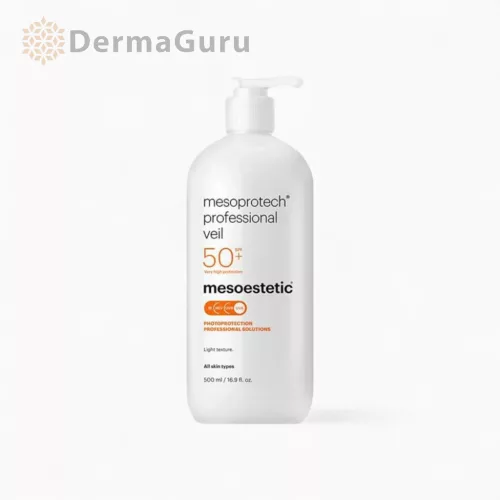 Mesoestetic Mesoprotech Professional Veil, home and professional sunscreen treatment with SPF 50+ protection, 500 ml
