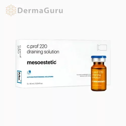Mesoestetic c.prof 220 Draining Solution, drenáló oldat 5×10 ml