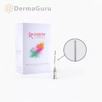   Rainbow Thread Eyelid, bio thread for lifting the eye area and eyebrows, 30G/25/30, 100 threads (5 packs x 20 pcs)