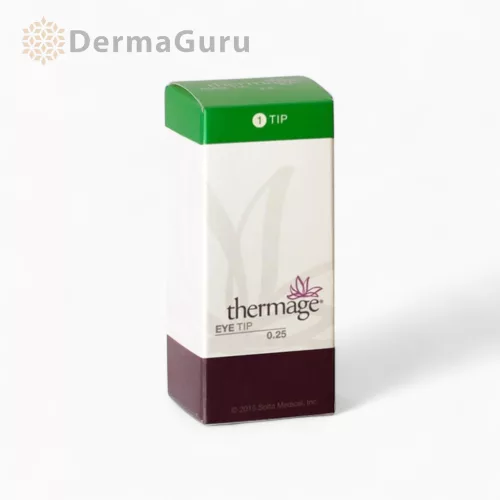 Thermage Eye Tip, eyelid smoothing and tightening, fine wrinkle reduction and contour improvement, 0.25 cm² / 450 pulses