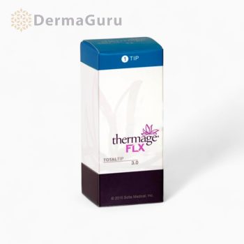   Thermage FLX Total Tip, skin tightening and contour improvement, reduction of sagging skin and bumps, 3.0 cm² / 1200 pulses