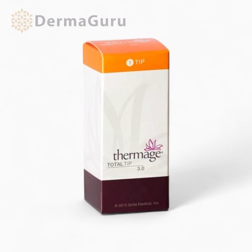 Thermage Total Tip, deep layer skin tightening and contour improvement, wrinkle reduction and texture improvement, 3.0 cm² / 900 pulses