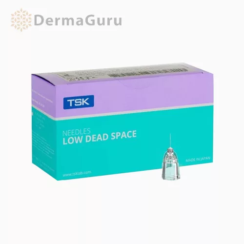 TSK Low Dead Space, alacsony holttérű tű 30G×13 mm, 100 db