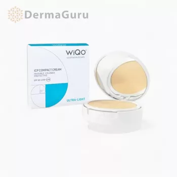   WiQo ICP Ultra Light tinted sunscreen cream SPF 50+ 10.5 ml, expiry date: 20261130