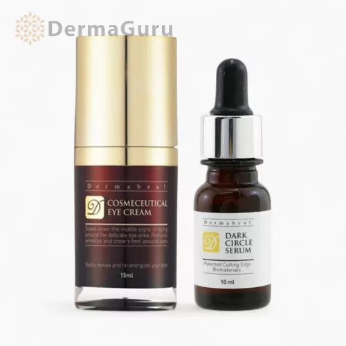 Dermaheal Bright Eyes Duo - eye care set for dark circles and wrinkles (2 products)