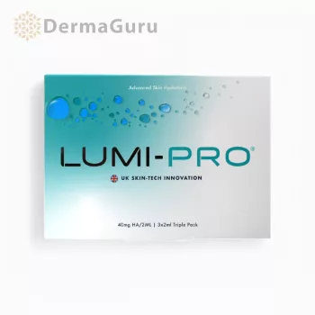   LUMI-PRO Skin Booster, triple pack, collagen production and hydration, 3 x 2 ml