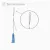 Rainbow Thread Eyelid 30G/25/30,shaping and lifting the area around the eyes, 100 threads (5 bags x 20 pcs)