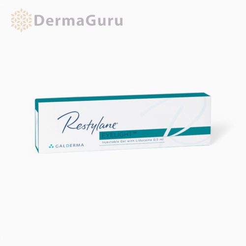 Restylane Eyelight L., for the treatment of dark circles and shadows under the eyes, hyaluronic filler, 1 x 0,5 ml
