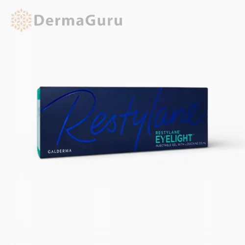 Restylane Eyelight L., for the treatment of dark circles and shadows under the eyes, hyaluronic filler, 1 x 0,5 ml