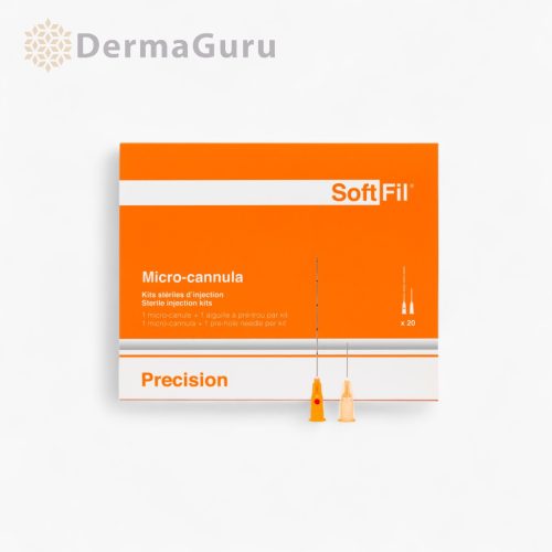 SoftFil Precision blunt-tipped injection cannula for face and body treatments, 18G×70mm 20×1pcs
